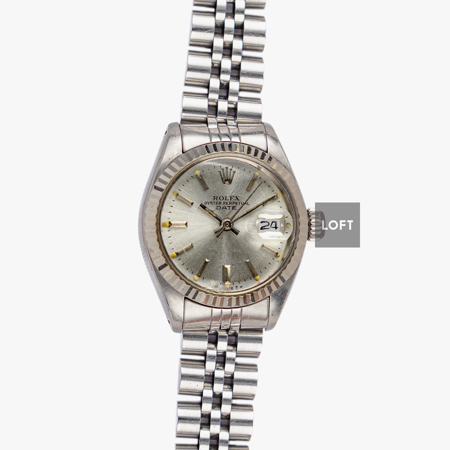 Rolex Lady-Datejust 6917 Silver Dial 26 mm