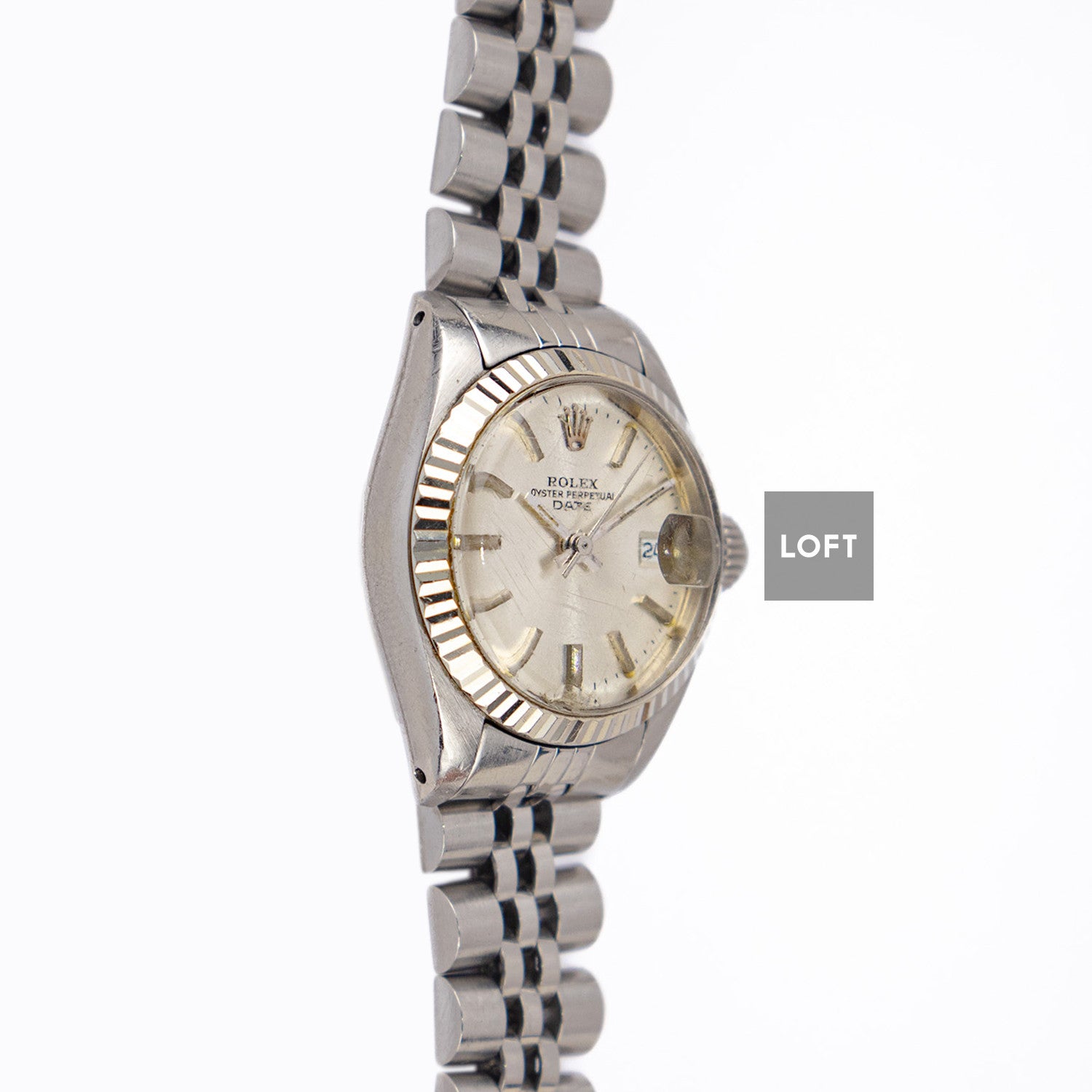 Rolex Lady-Datejust 6917 Silver Dial 26 mm
