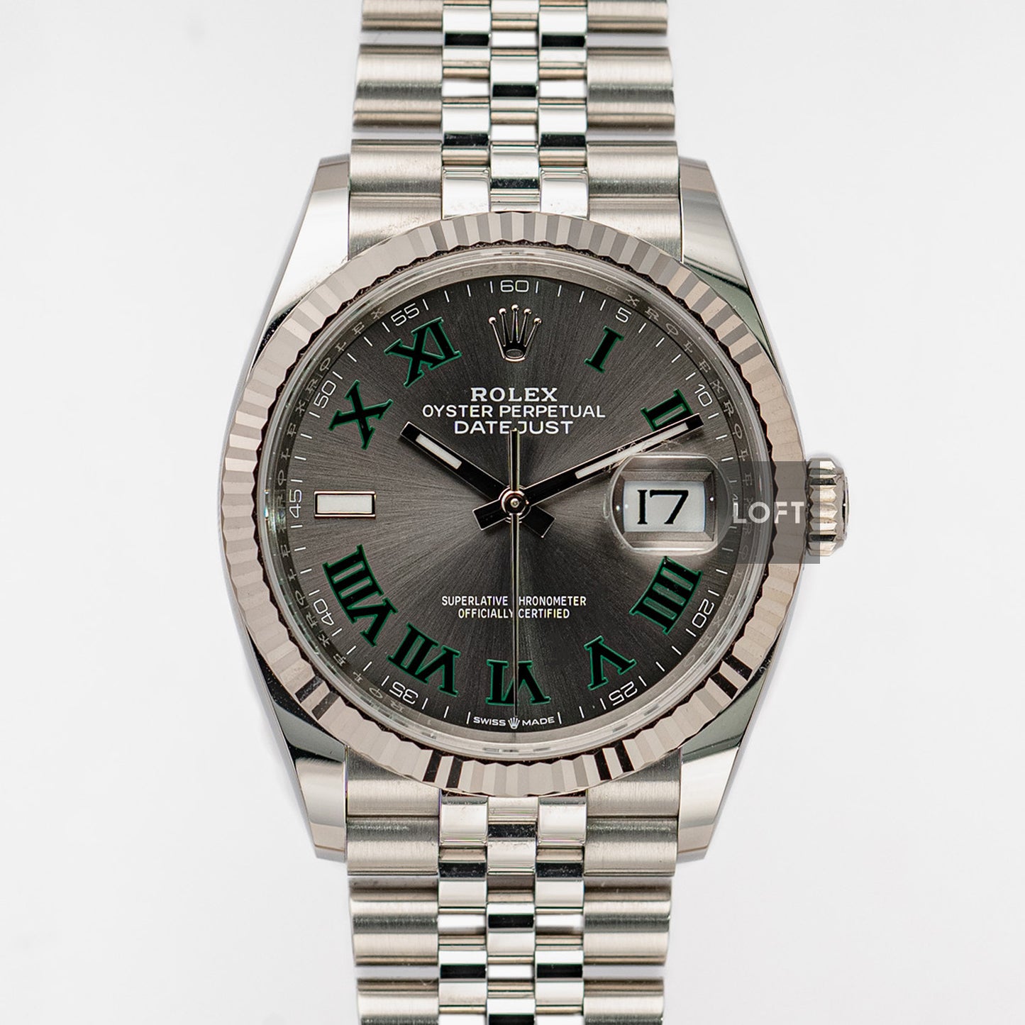 Rolex Datejust 126234 Wimbledon 36mm