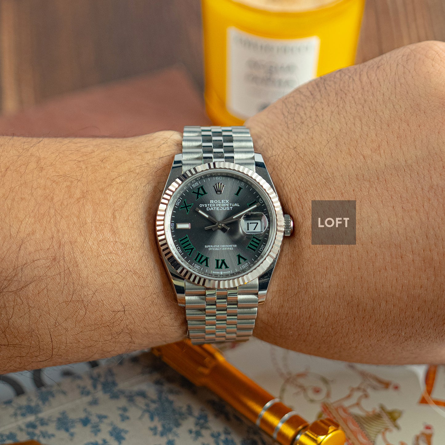 Rolex Datejust 126234 Wimbledon 36mm