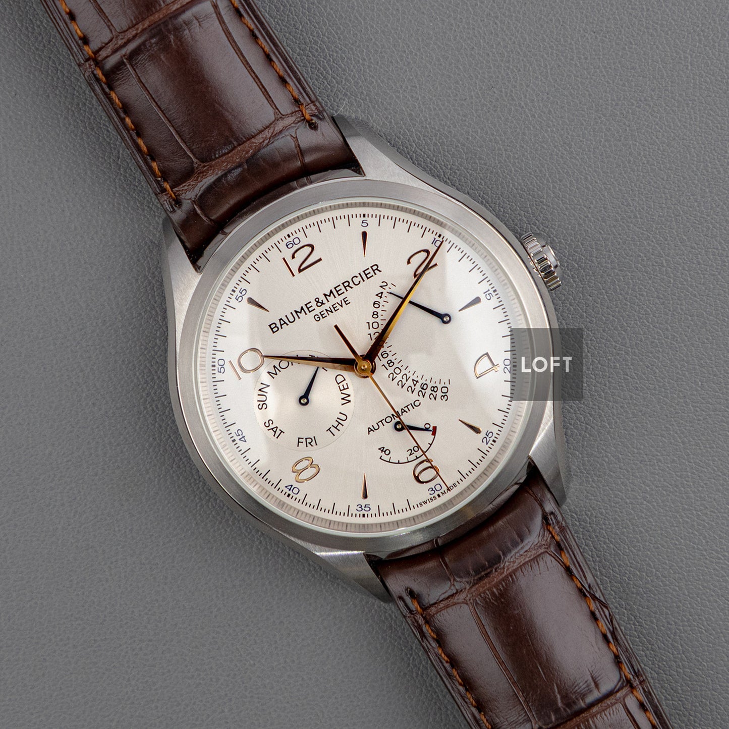 Baume & Mercier Clifton Silver Dial Automatic 43mm
