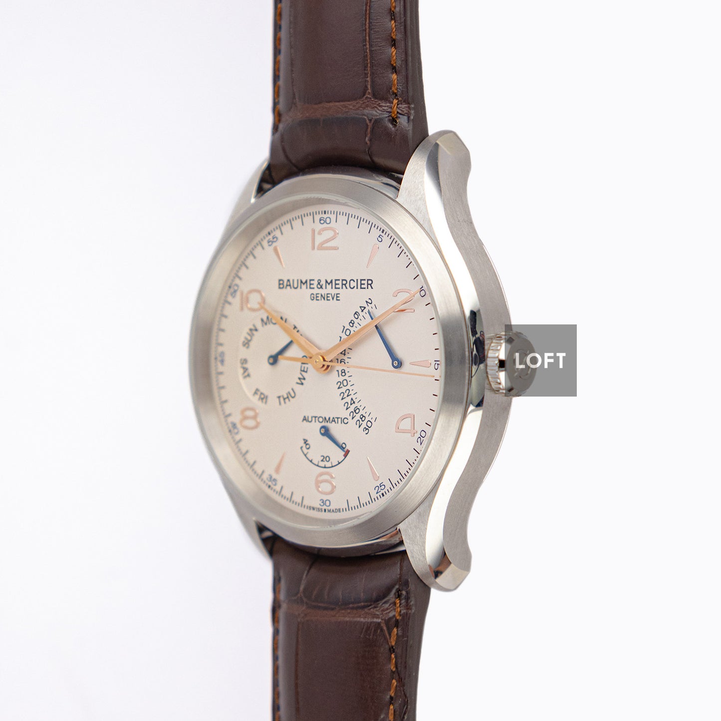 Baume & Mercier Clifton Silver Dial Automatic 43mm