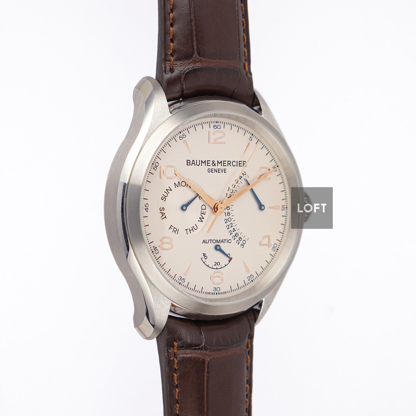 Baume & Mercier Clifton Silver Dial Automatic 43mm