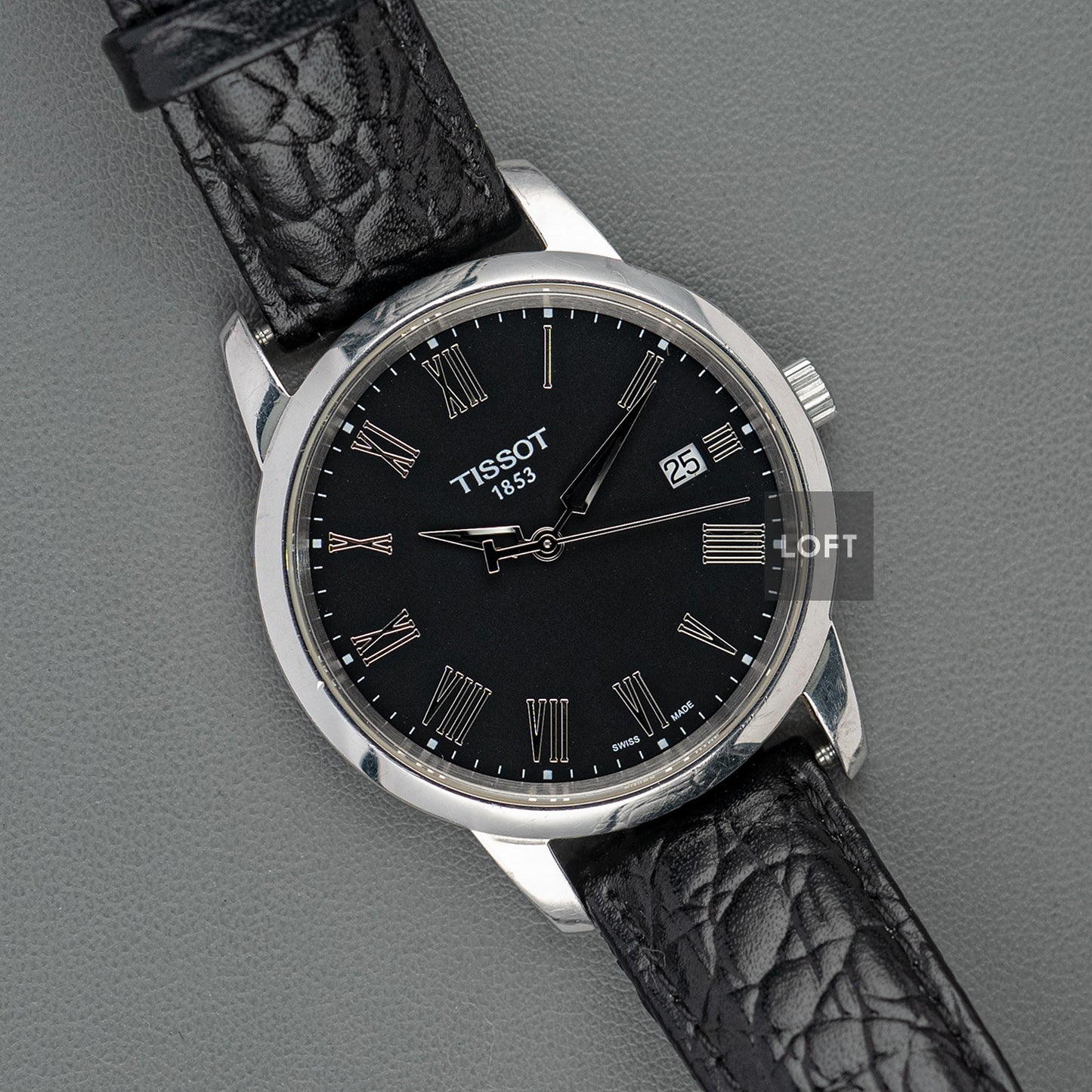 Tissot Dream Quartz Black Roman Dial 38mm