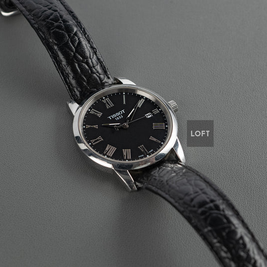 Tissot Dream Quartz Black Roman Dial 38mm