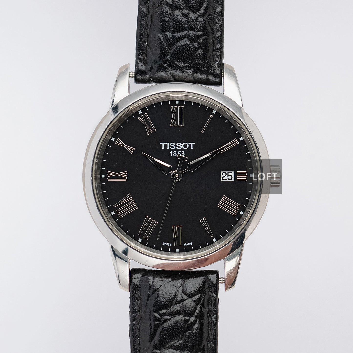Tissot Dream Quartz Black Roman Dial 38mm