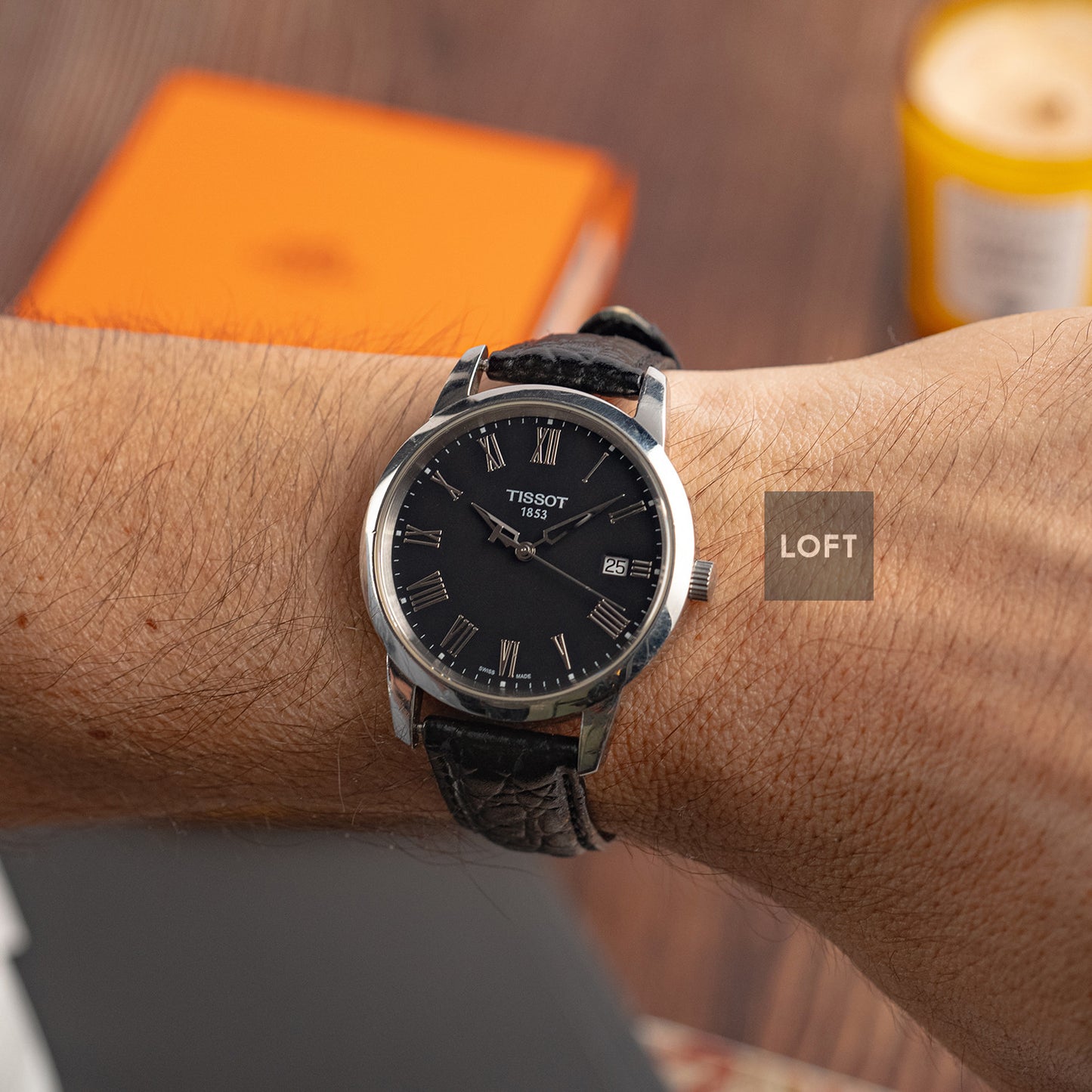 Tissot Dream Quartz Black Roman Dial 38mm