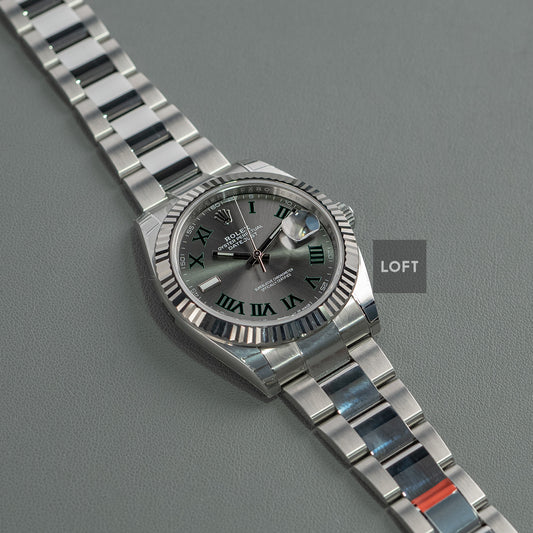 Rolex Datejust 126334 Wimbledon Oyster 41mm