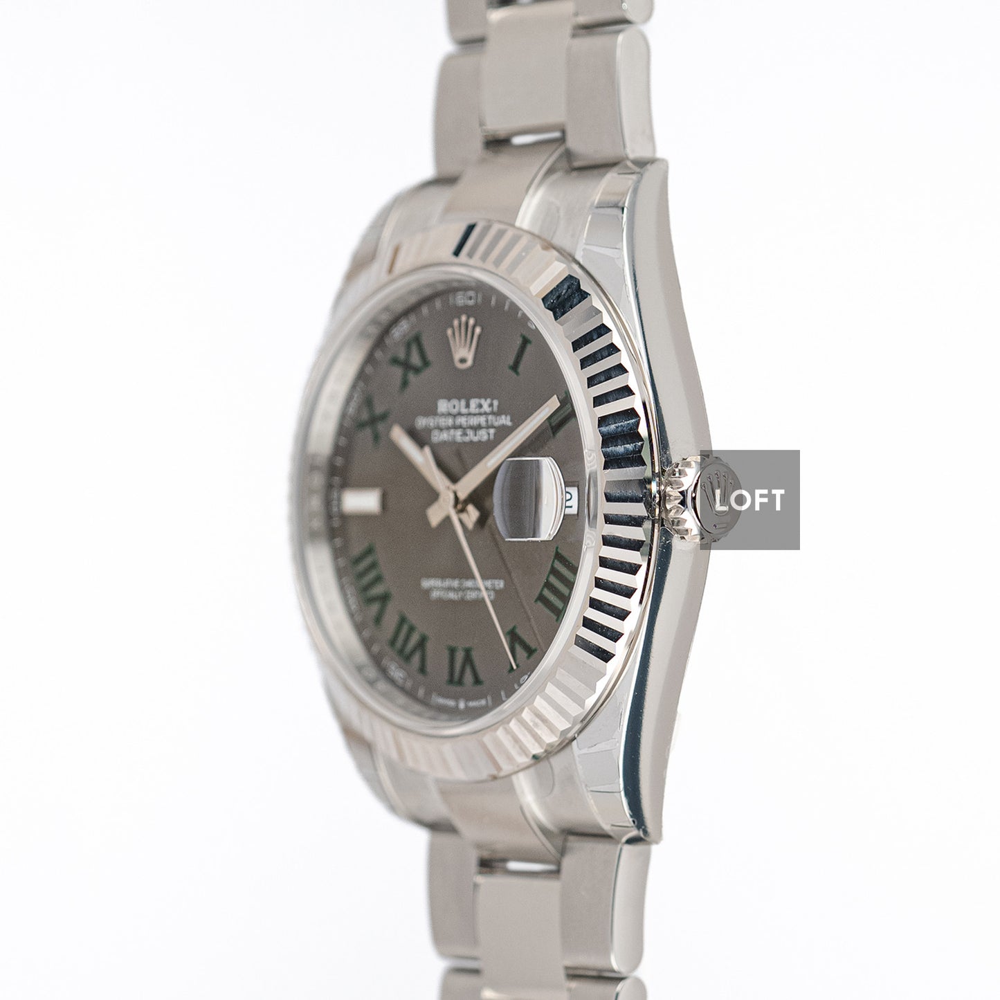 Rolex Datejust 126334 Wimbledon Oyster 41mm