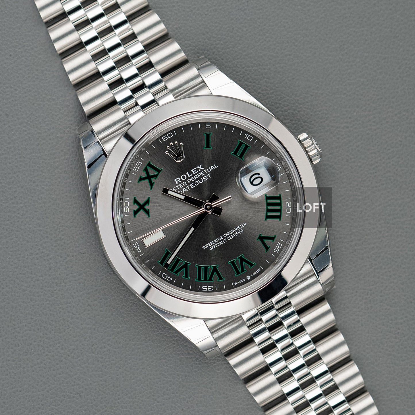 Rolex Datejust 126300 Wimbledon Jubilee 41mm