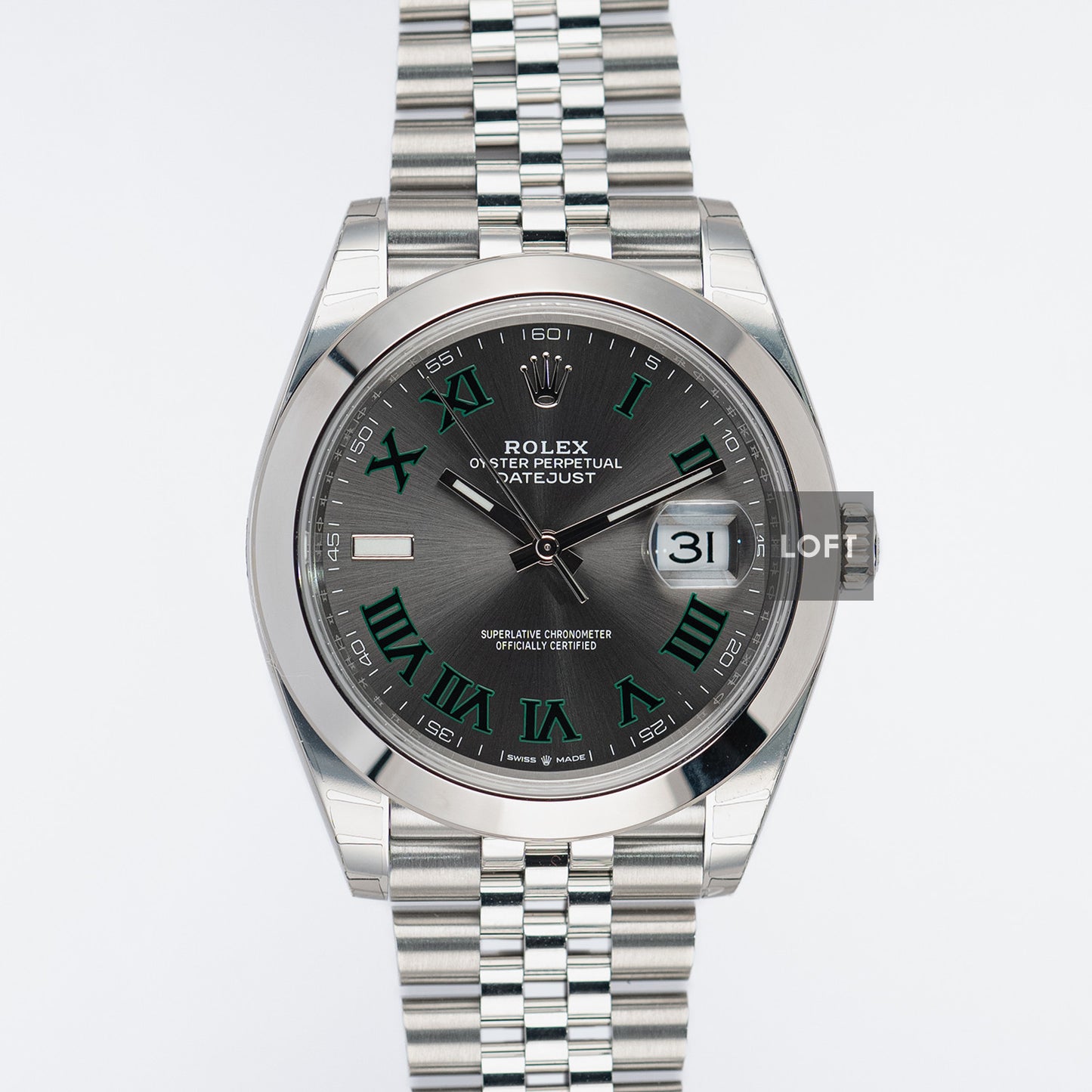 Rolex Datejust 126300 Wimbledon Jubilee 41mm