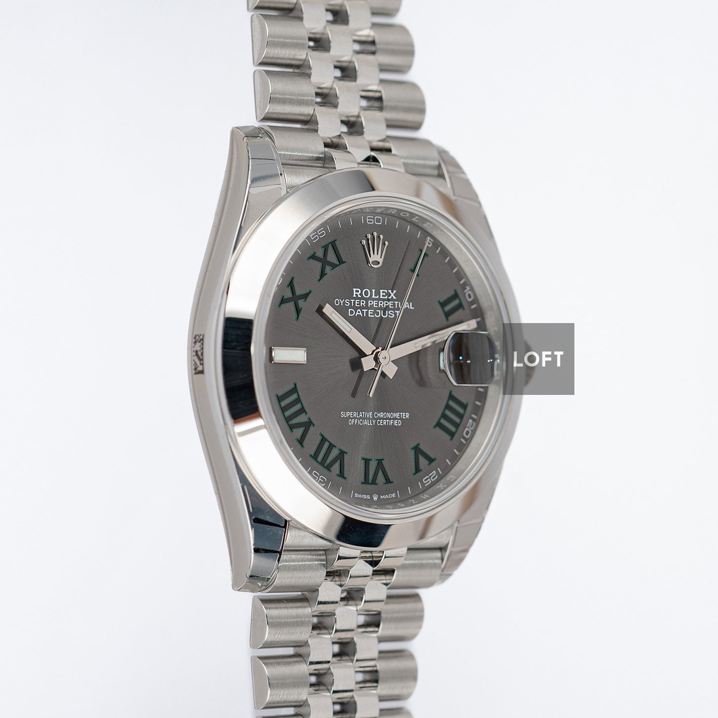 Rolex Datejust 126300 Wimbledon Jubilee 41mm