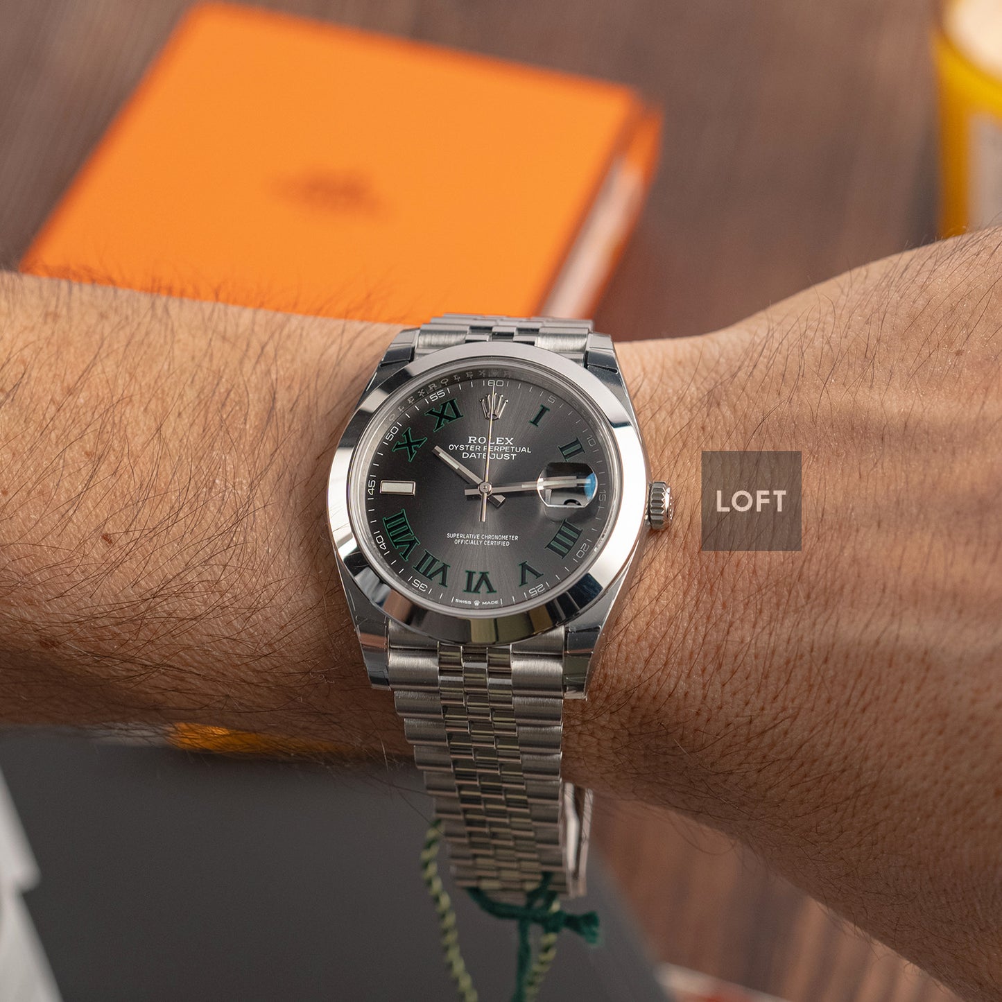 Rolex Datejust 126300 Wimbledon Jubilee 41mm