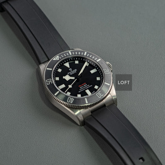 Tudor Pelagos 39 Titanium Black Rubber Strap 39mm