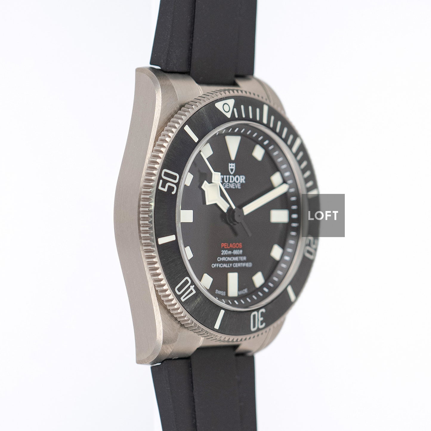 Tudor Pelagos 39 Titanium Black Rubber Strap 39mm