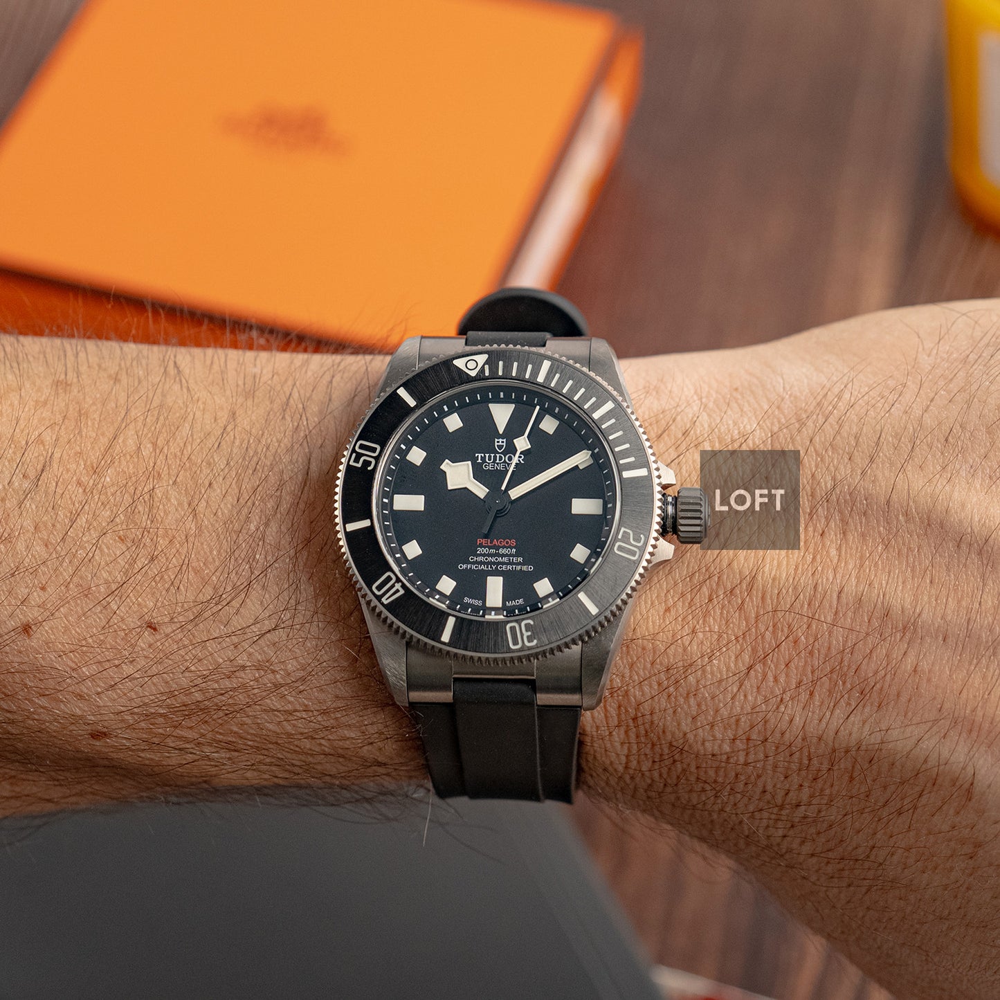 Tudor Pelagos 39 Titanium Black Rubber Strap 39mm