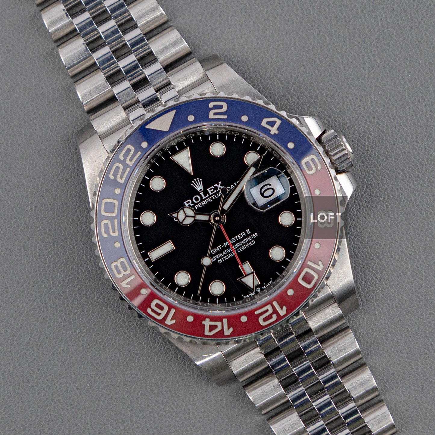 Rolex GMT-Master II 126710 Pepsi Jubilee 40mm