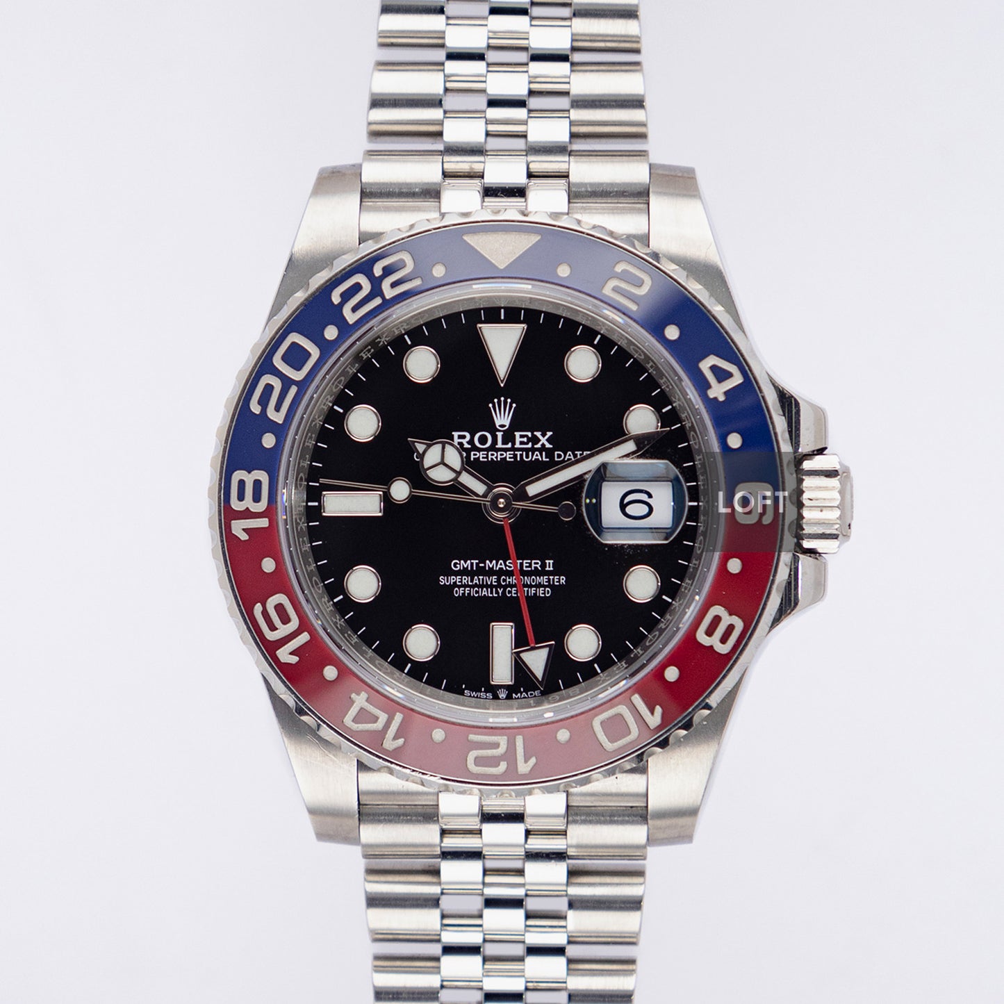 Rolex GMT-Master II 126710 Pepsi Jubilee 40mm