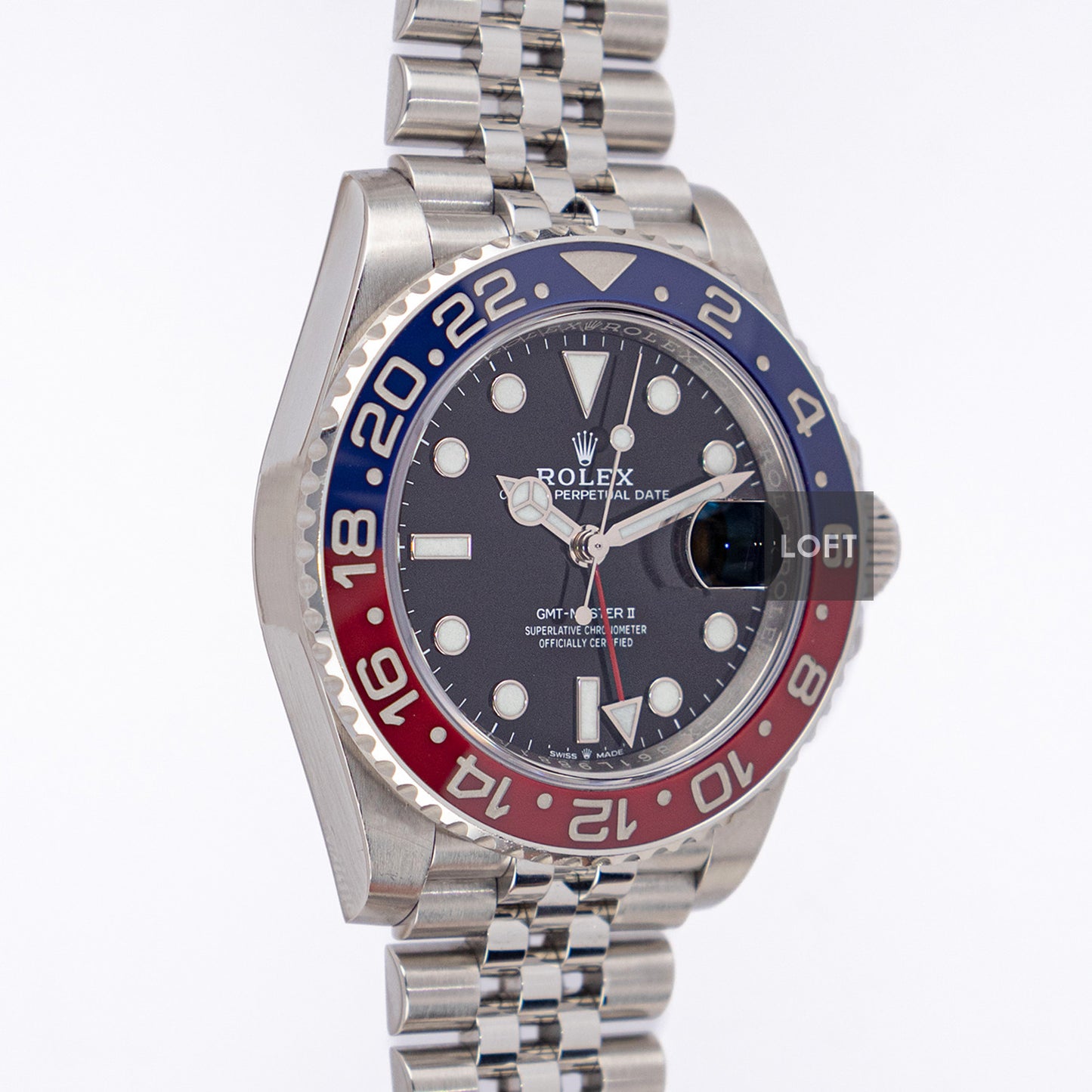 Rolex GMT-Master II 126710 Pepsi Jubilee 40mm