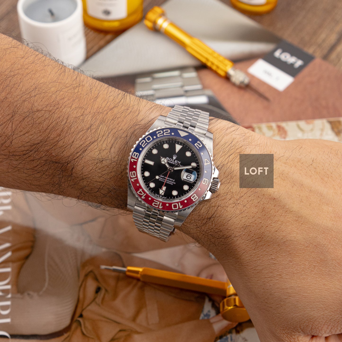 Rolex GMT-Master II 126710 Pepsi Jubilee 40mm
