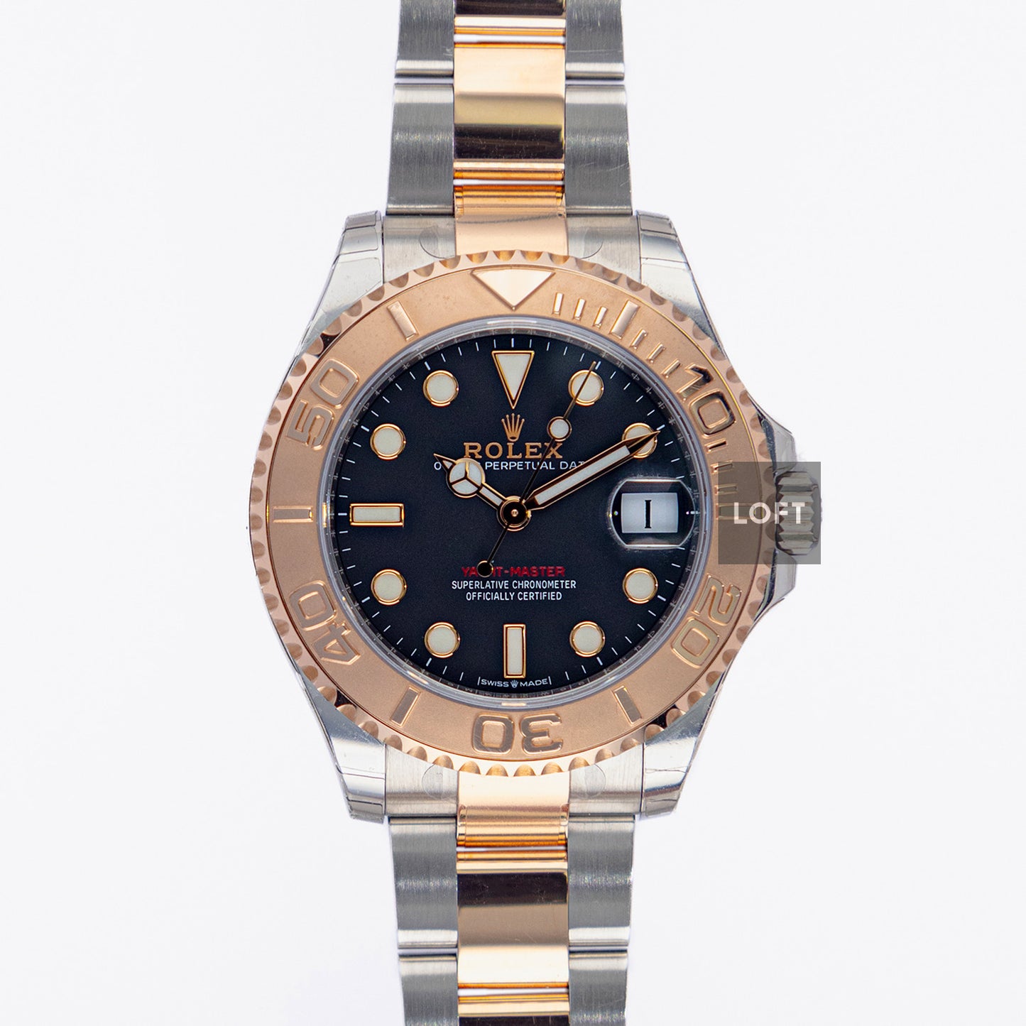 Rolex Yacht-Master 268621 Oystersteel / Everose 37mm