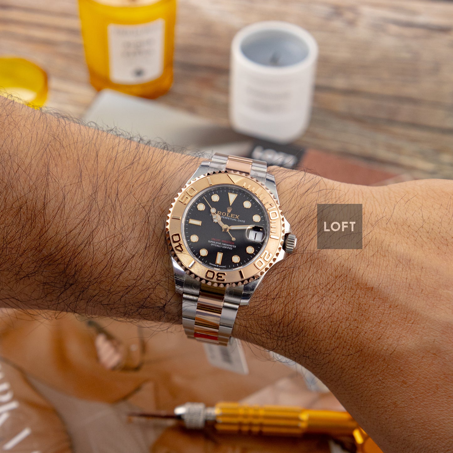 Rolex Yacht-Master 268621 Oystersteel / Everose 37mm