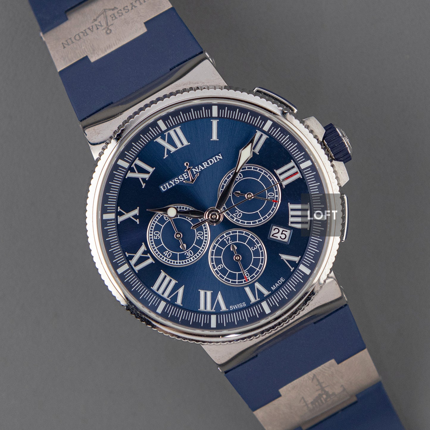 Ulysse Nardin Marine Chronograph Manufacture LE 43mm