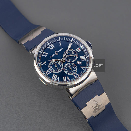 Ulysse Nardin Marine Chronograph Manufacture LE 43mm