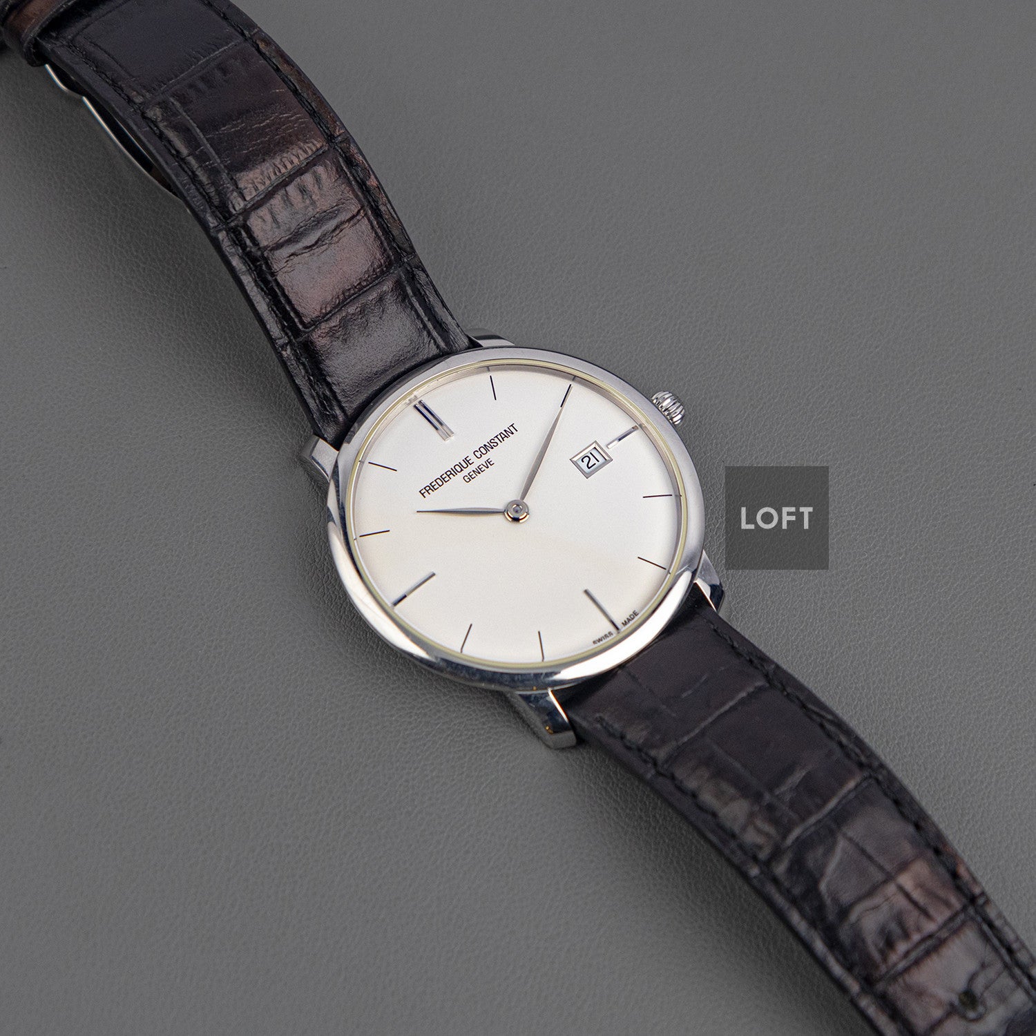 Frederique Constant Slimline Automatic Silver Dial 40mm