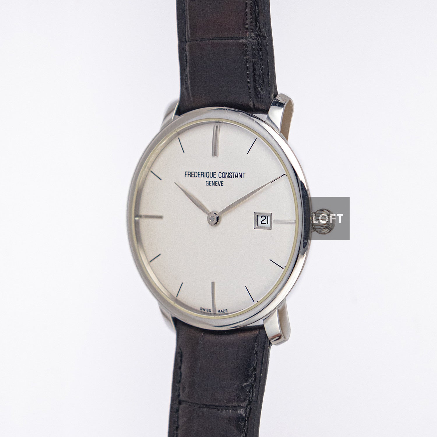Frederique Constant Slimline Automatic Silver Dial 40mm