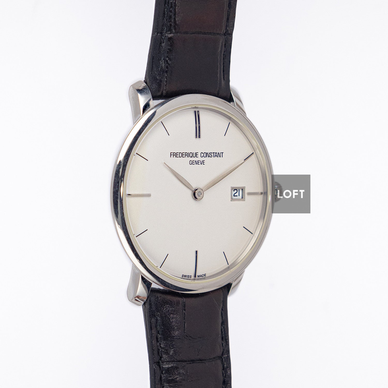 Frederique Constant Slimline Automatic Silver Dial 40mm