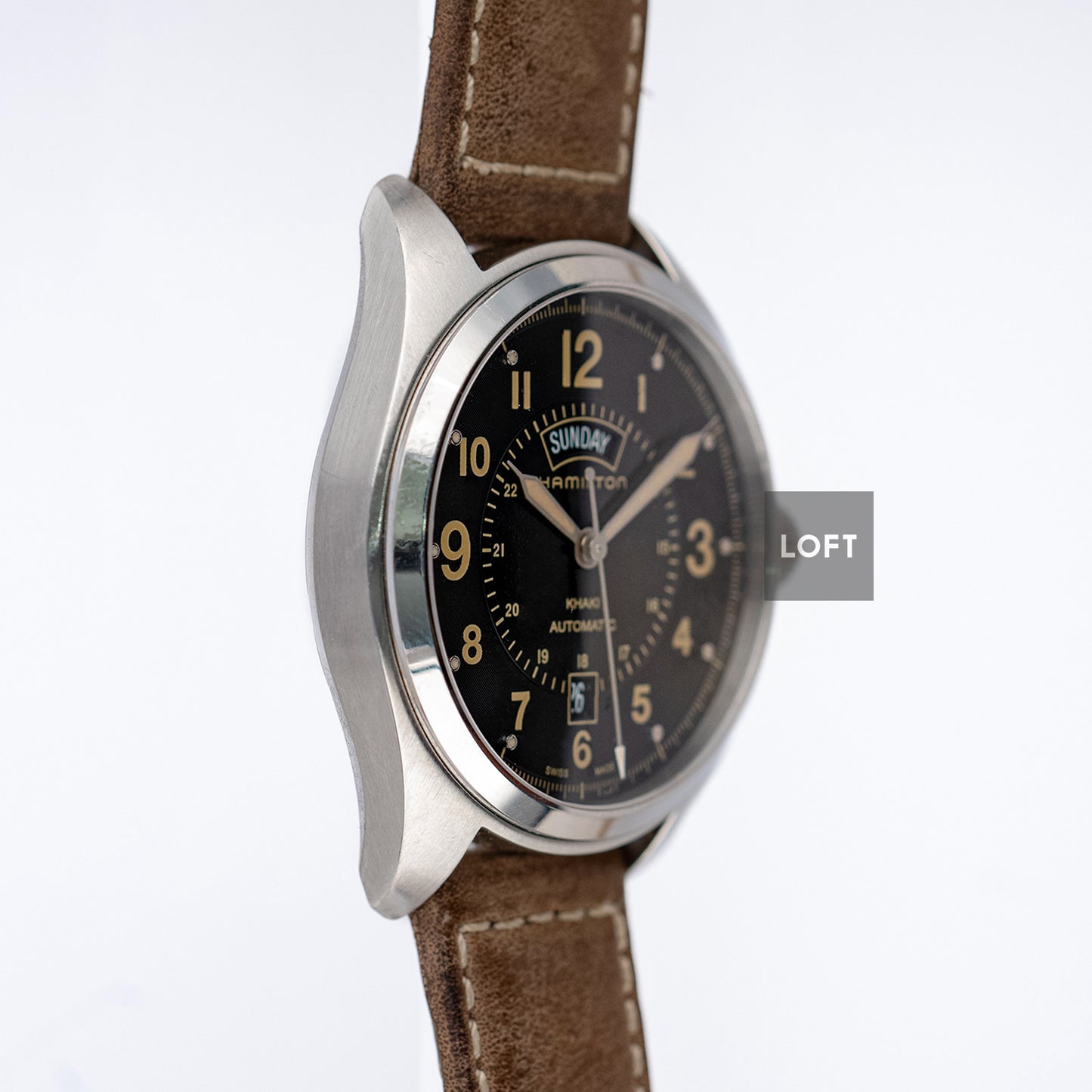 Hamilton Khaki Aviation Pilot Day Date Auto 42mm