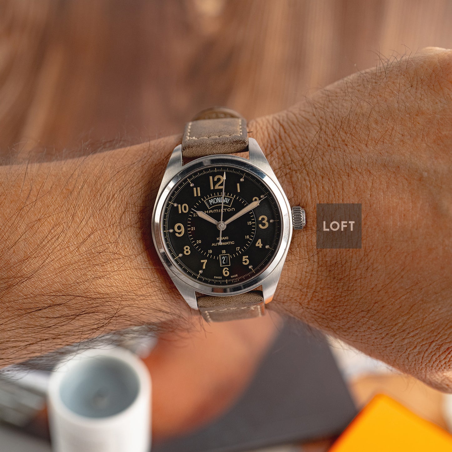 Hamilton Khaki Aviation Pilot Day Date Auto 42mm