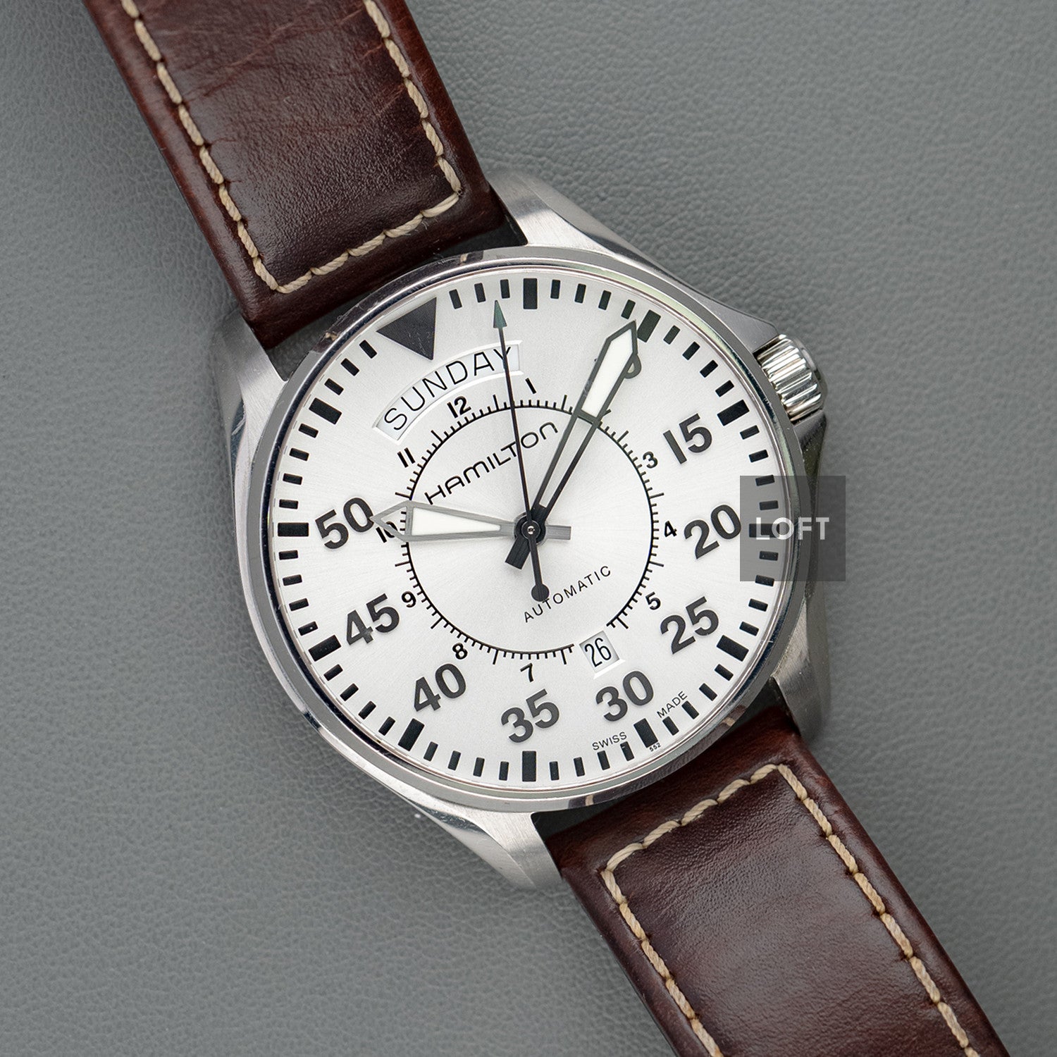 HAMILTON KHAKI ハミルトン クォーツ腕時計 A2866 HAMILTON KHAKI ハミルトン クォーツ腕時計 A2866