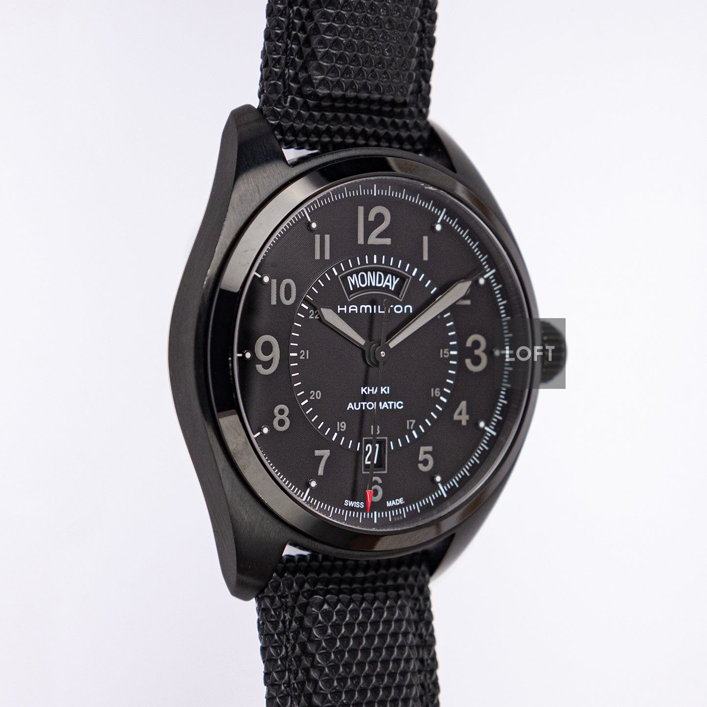 Hamilton Khaki Field Automatic Day Date PVD 42mm
