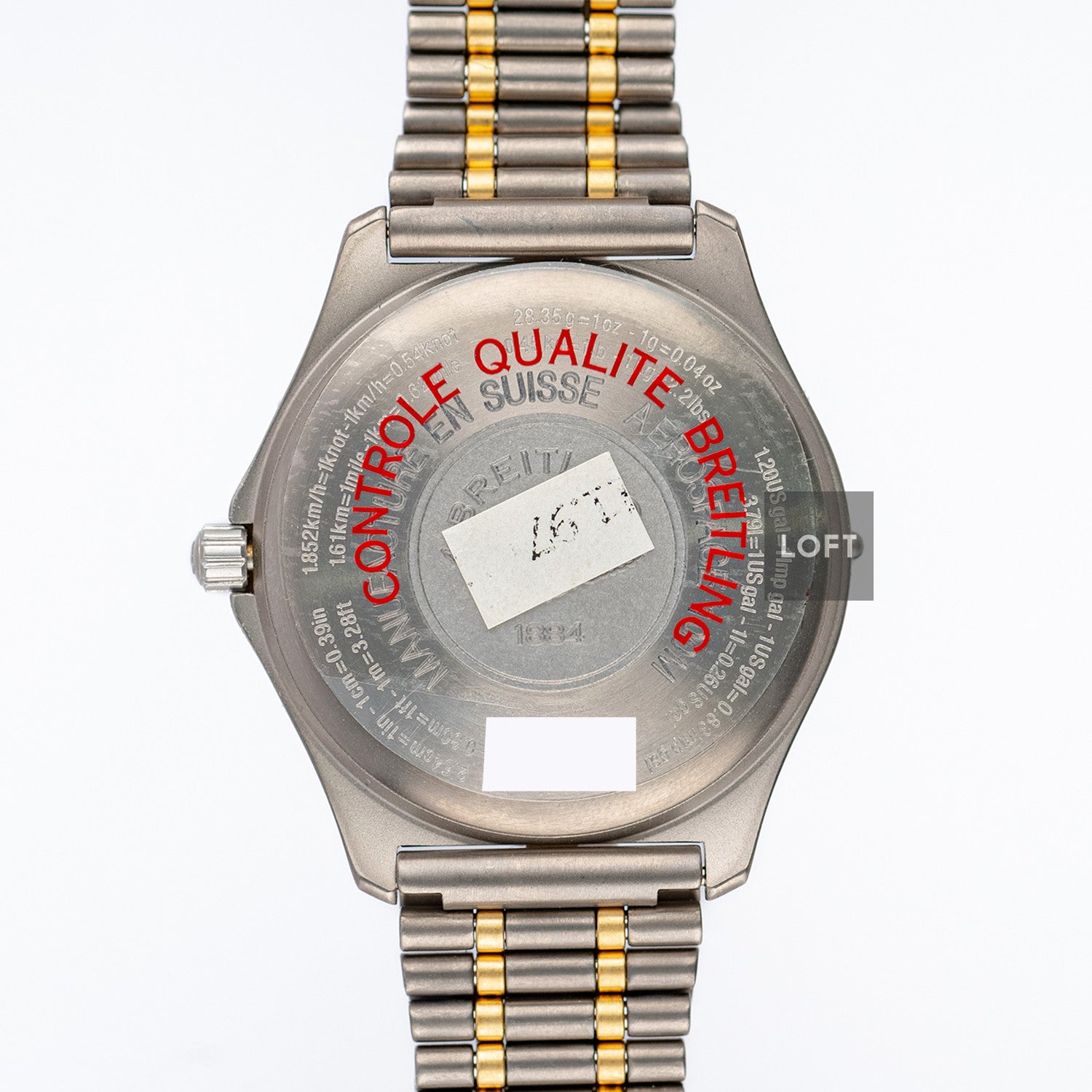 Breitling Aerospace Quartz Blue Dial Two-Tone 39mm