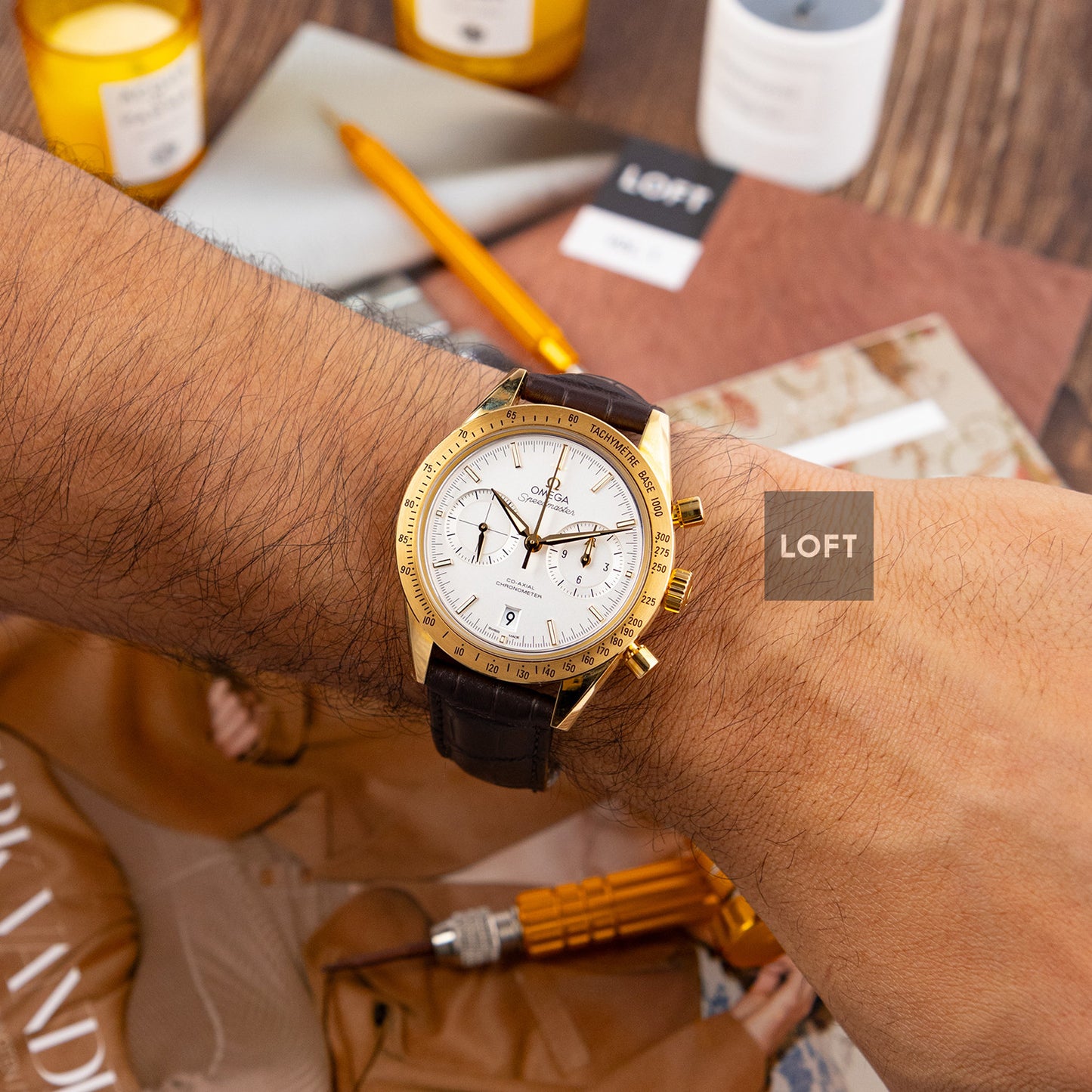 Omega Speedmaster '57 Yellow Gold 41.5mm