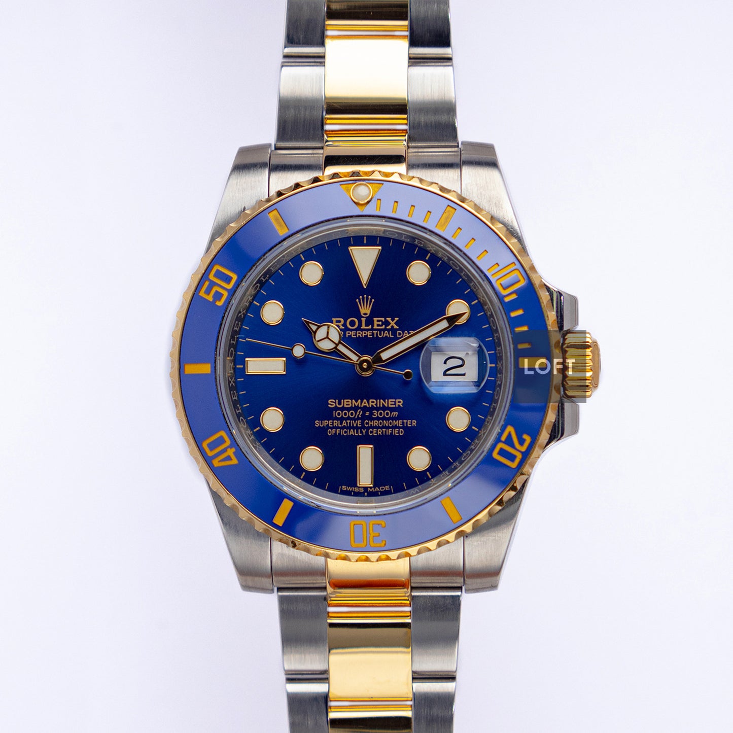 Rolex Submariner Date 116613LB Bluesy 40mm