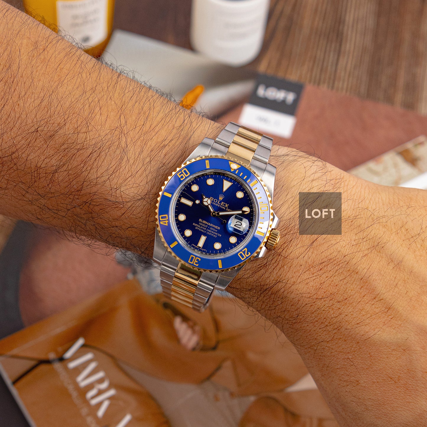 Rolex Submariner Date 116613LB Bluesy 40mm