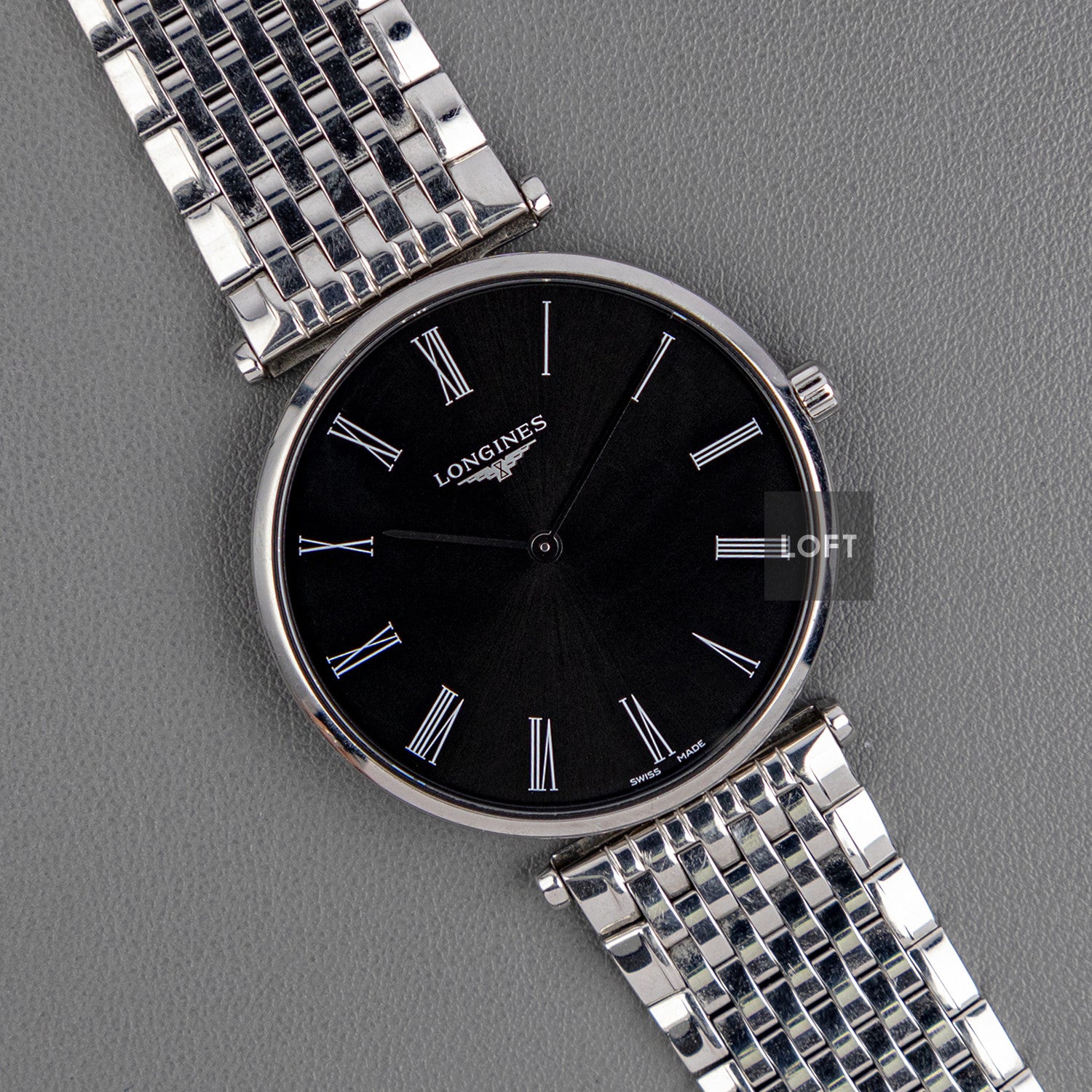 Longines La Grande Classique Quartz Black Dial 38mm