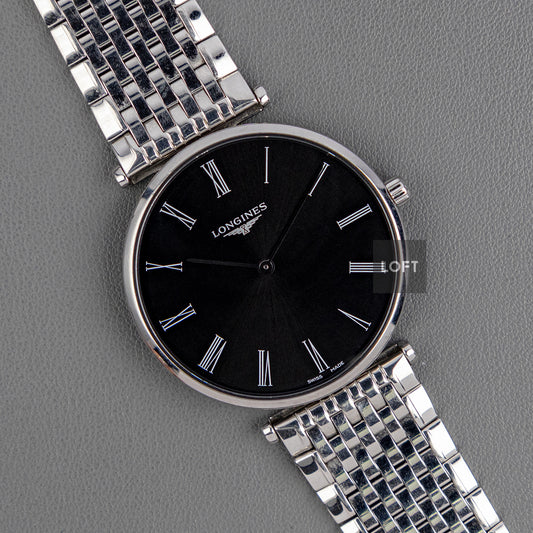 Longines La Grande Classique Quartz Black Dial 38mm