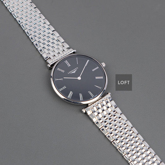 Longines La Grande Classique Quartz Black Dial 38mm