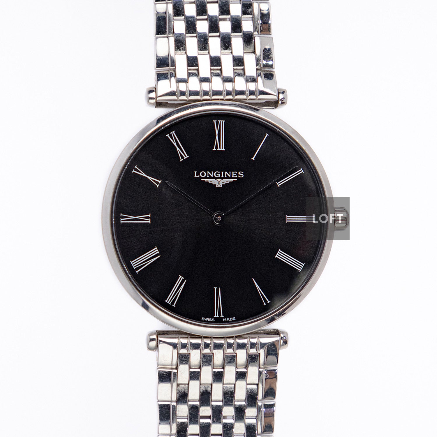 Longines La Grande Classique Quartz Black Dial 38mm