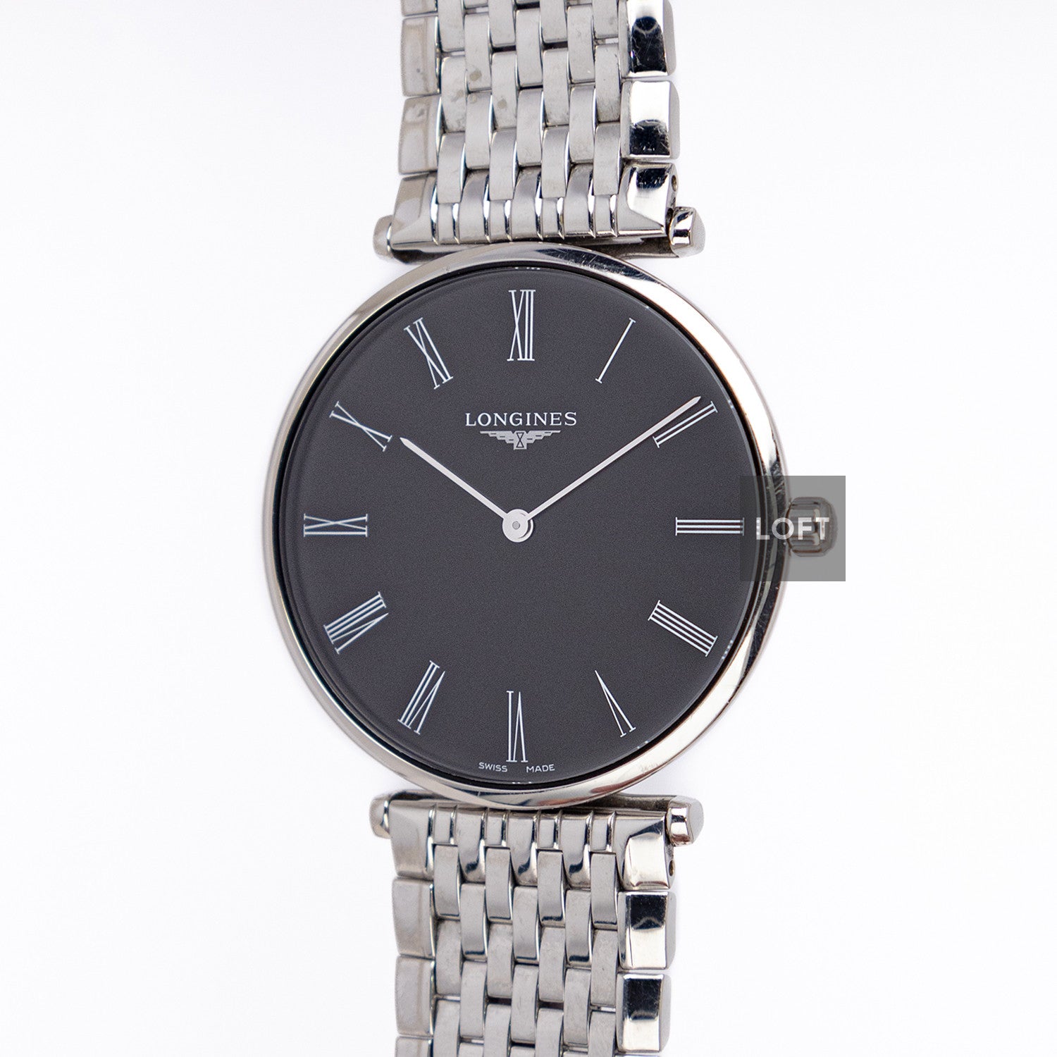 Longines La Grande Classique Quartz Black Dial 38mm