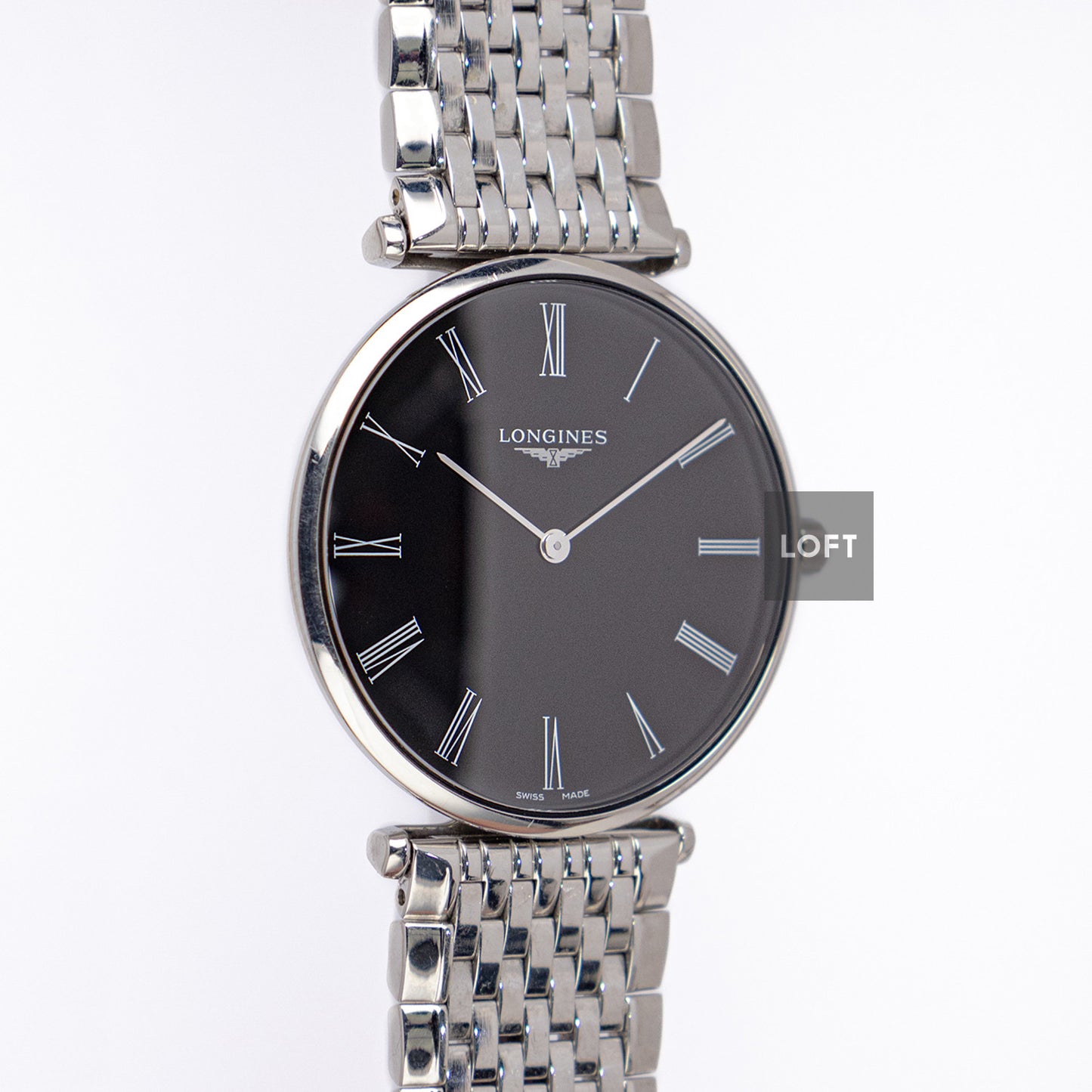 Longines La Grande Classique Quartz Black Dial 38mm