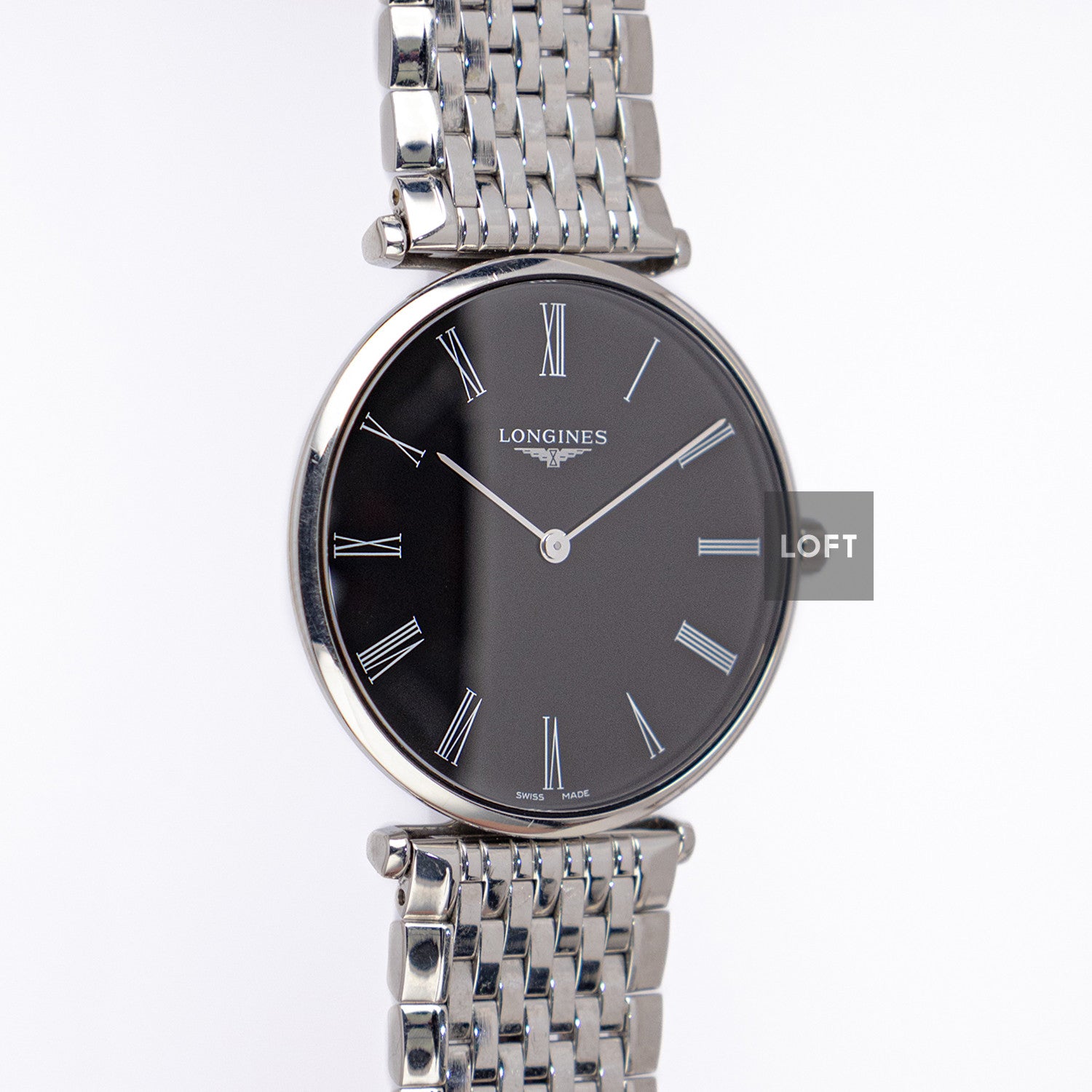 Longines La Grande Classique Quartz Black Dial 38mm