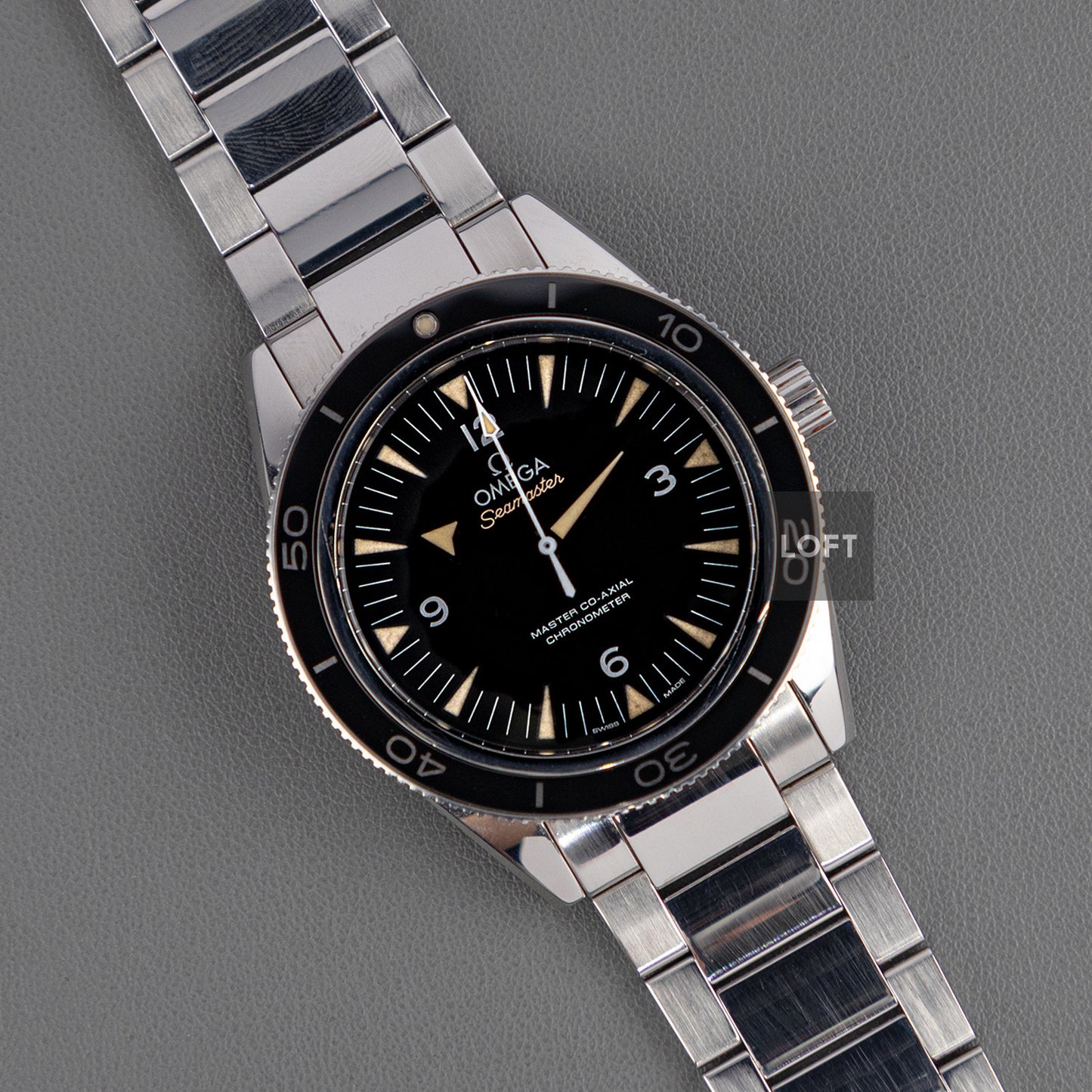 Omega Seamaster 300 Master Co-Axial Black Dial 41mm