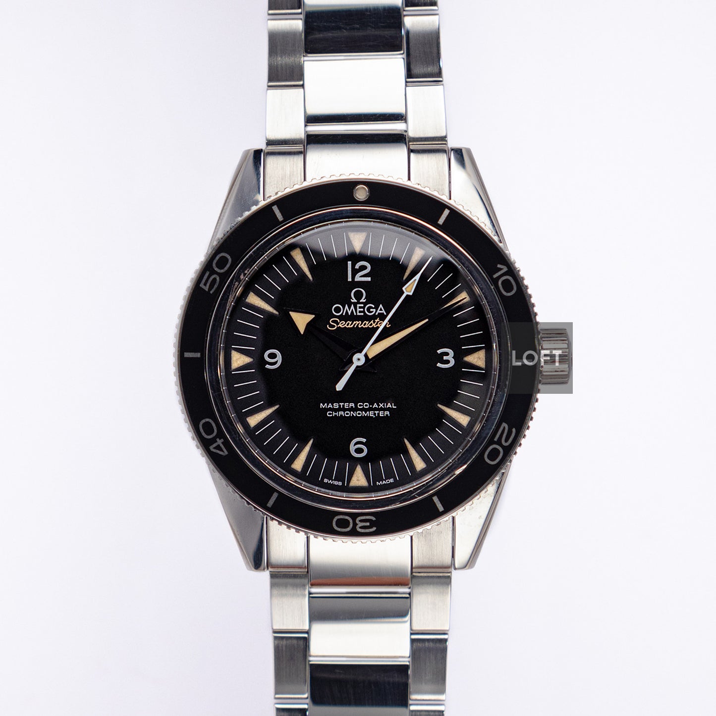 Omega Seamaster 300 Master Co-Axial Black Dial 41mm