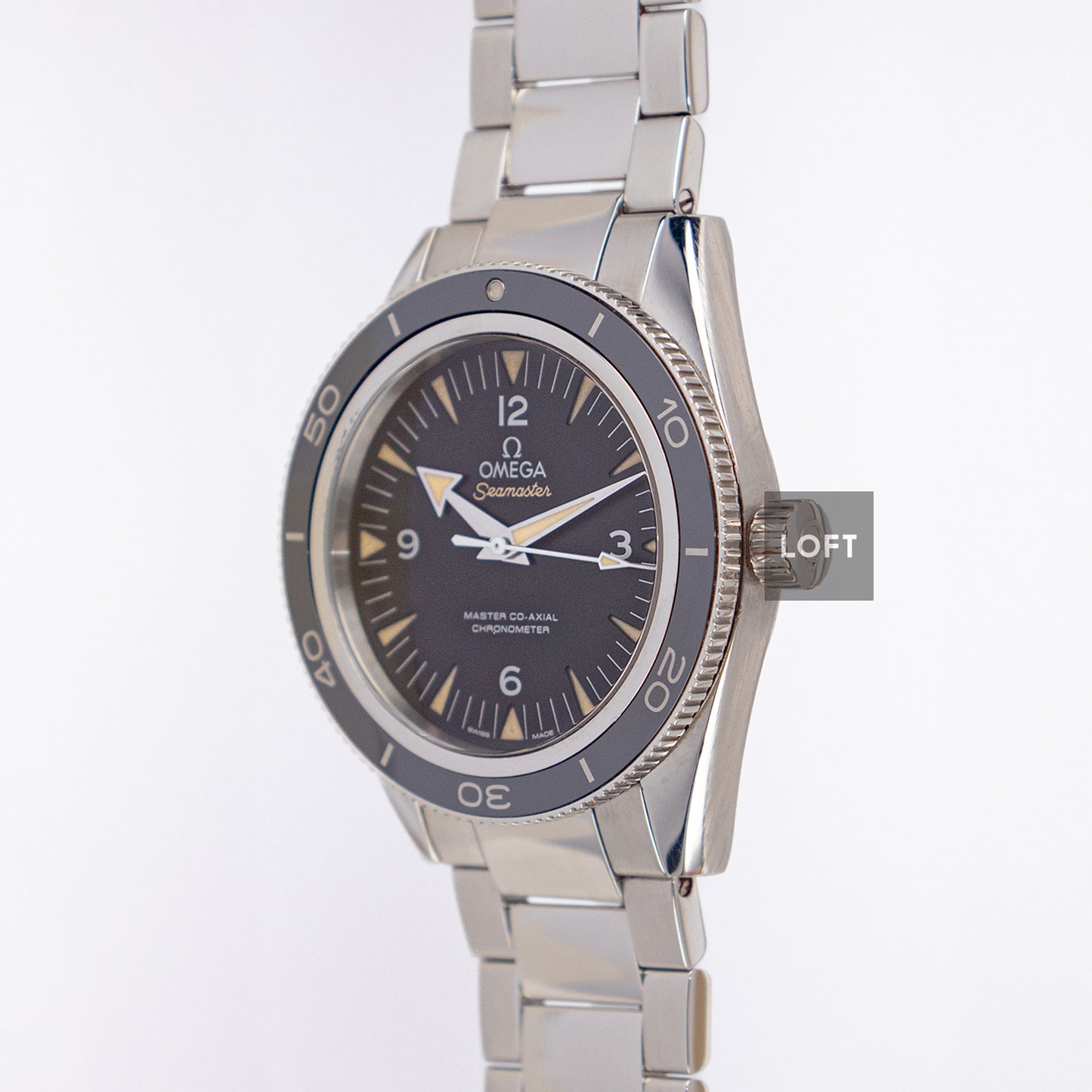 Omega Seamaster 300 Master Co-Axial Black Dial 41mm