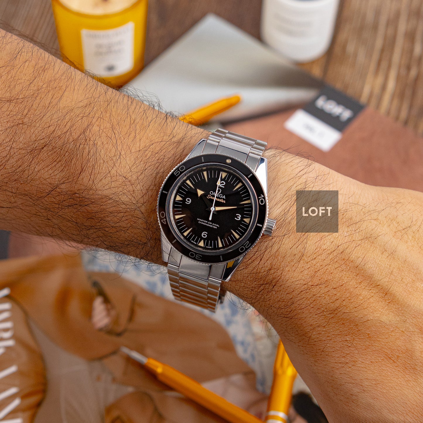 Omega Seamaster 300 Master Co-Axial Black Dial 41mm